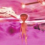 Аппарат-разведчик передает информацию летательный аппарат(луч закрытая связь). В центре биоробот