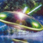 Летающая тарелка Богиня Яхве-Иеговы в райне Земли Амазонки