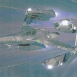 Марсианский боевой летательный аппарат. 2005г.