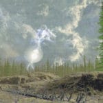 Падение (Тунгусского) метеорита. Корабля 18 км длиной. 2005 год.