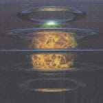 Праматерия. Устройство Мезона. Мезоны разбросаны вокруг клетки Квинсета. Организованная плазма. Они удалены от клетки Квинсета на тысячи парсек