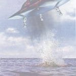 Полицейская тарелка цивилизации (V) на Земле