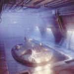 Примская зона. Момент захода Летающей тарелки в ремонтную базу (серых) инопланетян.