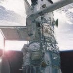 Российская космическая станция Мир.