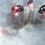 Тарелки над планетой Европа. Планетой владеет Богиня Яхве - Иегова