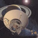 Лаборатория - ура - около Сатурна