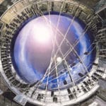 Остров Кергелен вид на реактор сверху . январь 2007